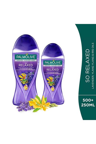 Palmolive Shower Gel Aroma Sensations So Relaxed 500 ml + 250 ml