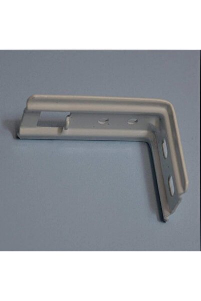 NİVEMESHOME Nivemeshome Suport pentru perete cortina zebră cu cuie pentru picior Picioare L vopsit 8 cm