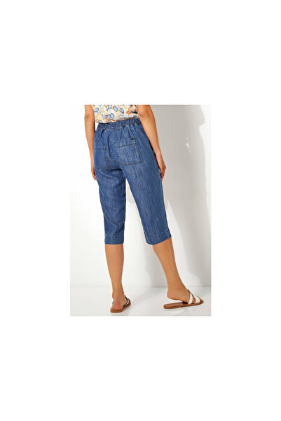 TONI CORE Dámská látková podprsenka v modré barvě