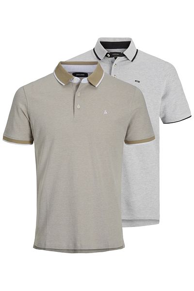 Jack & Jones Poloshirt Paulos Kurzarmshirt im Doppelpack