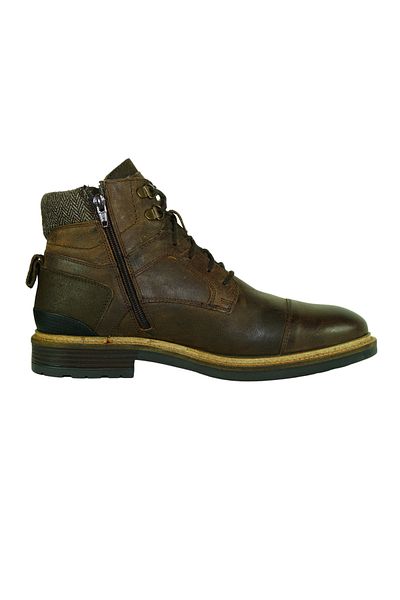 Pantofola D'Oro Schuhe Trivento Uomo High Lederboots Mit Schnürverschluss