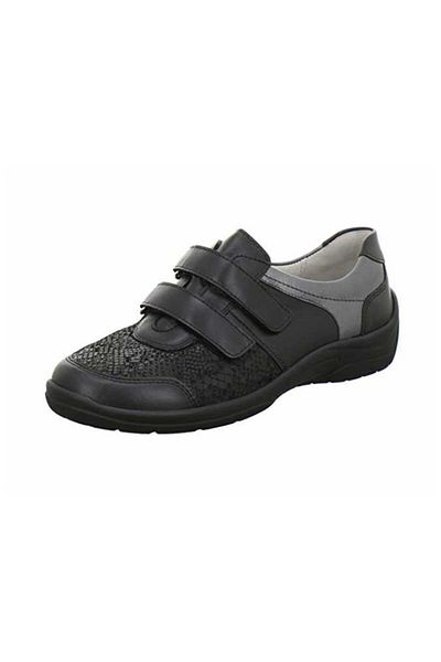 Waldläufer Komfort Slipper Für Damen In Schwarz