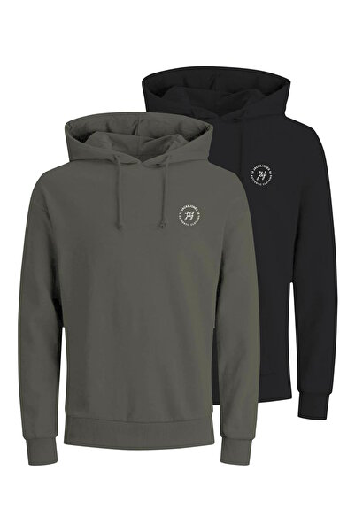 Jack & Jones Hoodie Jaxon Kapuzensweatshirt Doppelpack