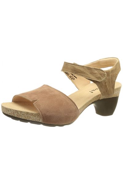 Think! Damen Traudi > 3-000300 Nachhaltige Slingback Sandale Mit Absatz, 5020 Rose/kombi, 43 Eu