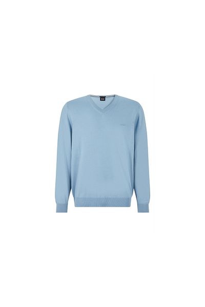 Hugo Boss V-kragen Pullover Für Herren In Unifarben