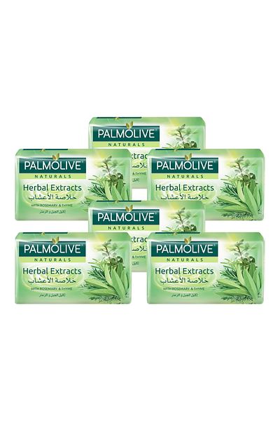 Palmolive مجموعة صابون ناتشورالز بار بخلاصة الأعشاب