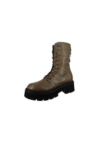 Mjus Weiblich Stiefel Kaltf., Schnuer Sportb Braun