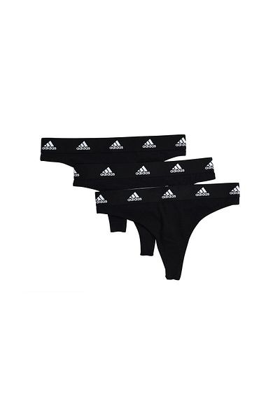 adidas Unterhose Damen-tangas Mit Logo-bund 3er Pack