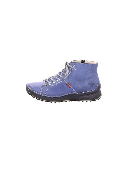 Rieker Schnür-stiefeletten Für Damen In Blau
