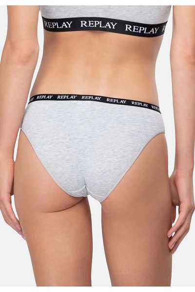 Replay Unterhose Damen-slip Mit Logo-bund 2er Pack
