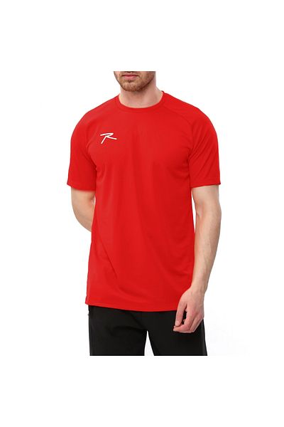 raru Ανδρικό μπλουζάκι Velox Red - Κοντό μανίκι, τεχνικό ύφασμα