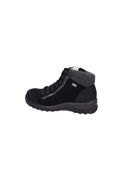 Rieker Schnür-stiefeletten Für Damen In Schwarz