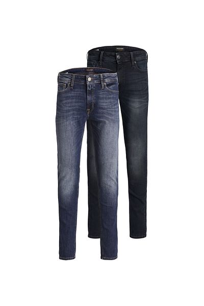 Jack & Jones Jeans LIAM ORIGINAL AGI lange Hose Doppelpack