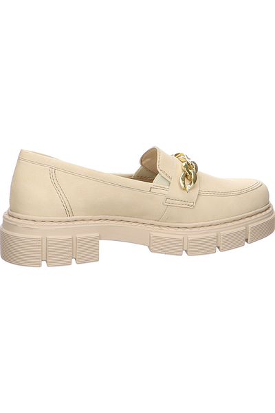 Rieker Sportliche Slipper Für Damen In Beige