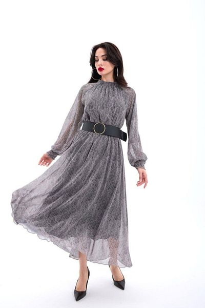 Simala Dress- Gray