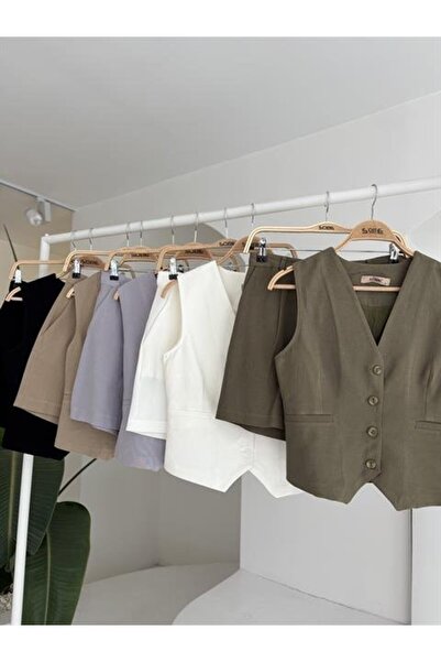 JANES Vestă Pantaloni scurți Costum de in 10133-17