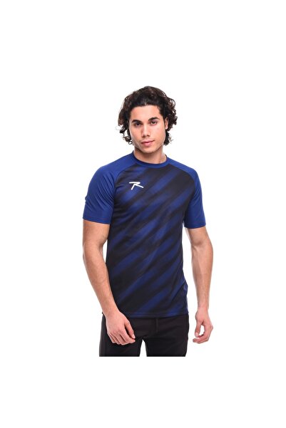 raru Μπλουζάκι Unisex CALX ΣΚΟΥΡΟ ΜΠΛΕ