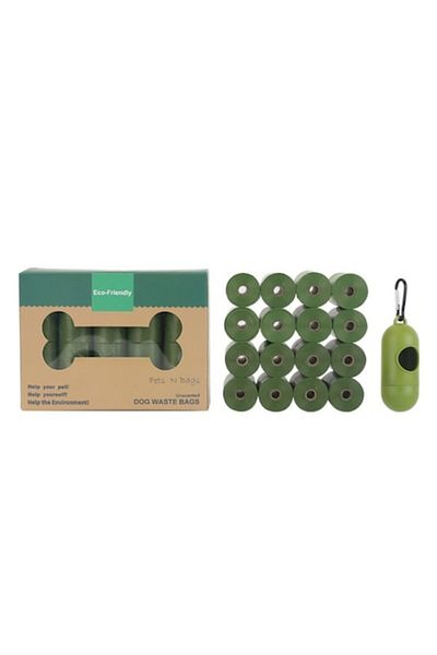 TrioStore Set complet cu 240 de pungi biodegradabile și dozator portabil, SUPER TRENDS®