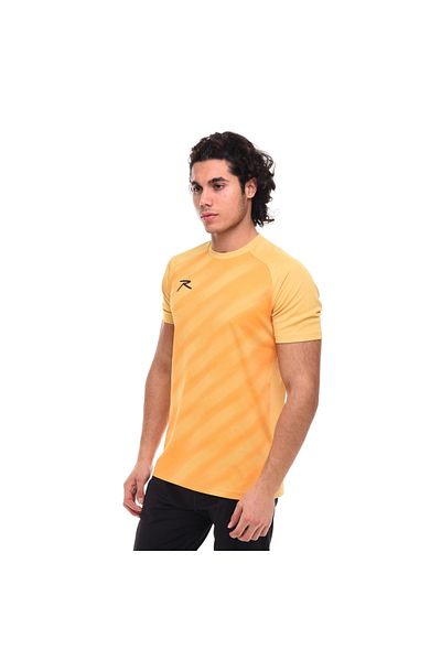 raru Ανδρικό μπλουζάκι Calx Yellow