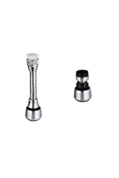 Choice 2pcs 360 Degree Adjustment Faucet Extension Tube Water Saving Nozzle Filter Kitchen Water Tap Water