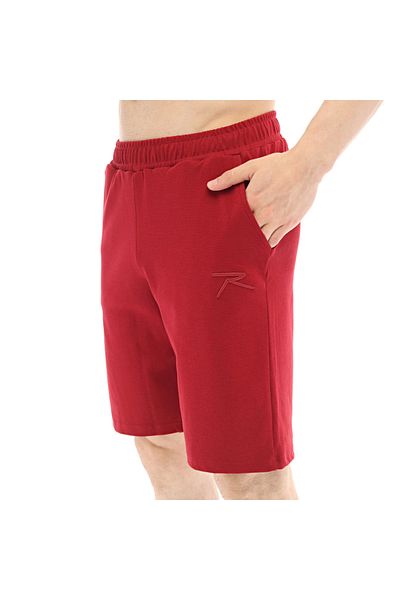 raru Βαμβακερό σορτς OccasiO Claret Red