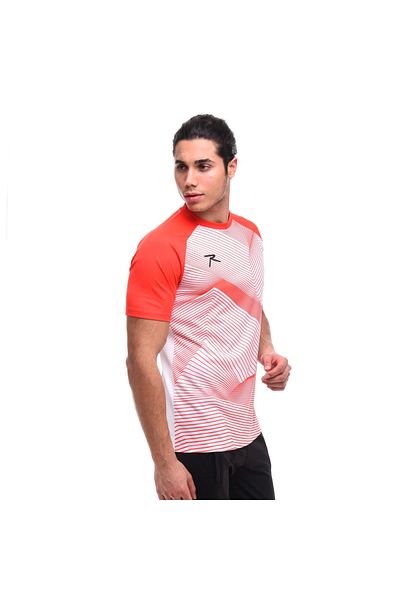 raru Unisex Ψηφιακό Μπλουζάκι Justa White