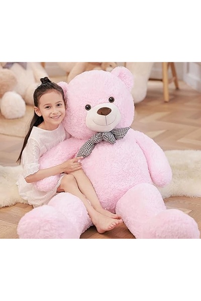 rexa هدية دب تيدي للأطفال والبنات حجم كبير 120 سم