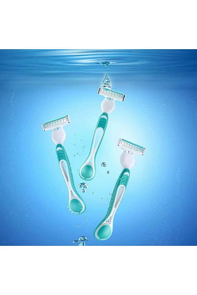 Gillette Venus 3 Sensitive Women's Razor 4 + 2 Free