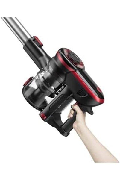 Platinum - مكنسة سويفت بلس اللاسلكية، 2000 واط، سرعتان، أسود/أحمر - CV-1385