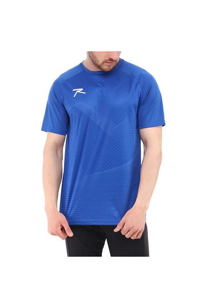 raru Unisex Ψηφιακό Μπλουζάκι Justa Indigo