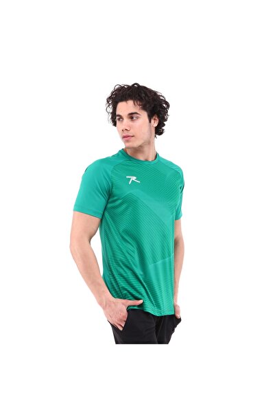 raru Unisex Ψηφιακό Μπλουζάκι με τύπωμα JUSTA GREEN