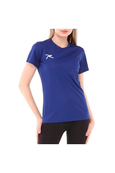 raru Γυναικείο μπλουζάκι Rula Navy Blue Basic