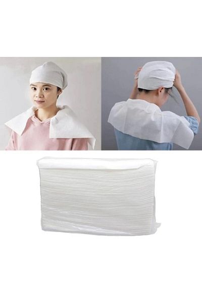 shemo Disposable Towel 100 Pieces 40x80 cm Barber Towel Hair Towel Disposable Towel