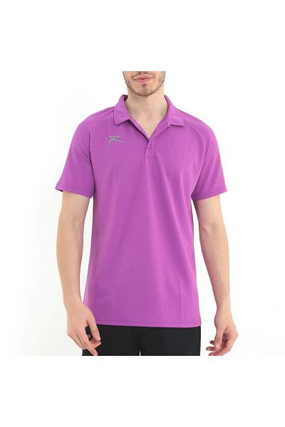 raru Μπλουζάκι Polo Nox Purple