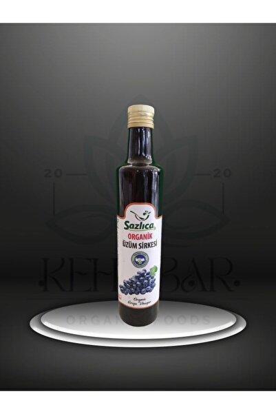 Organik Sazlıca Üzüm Sirkesi 500 Ml