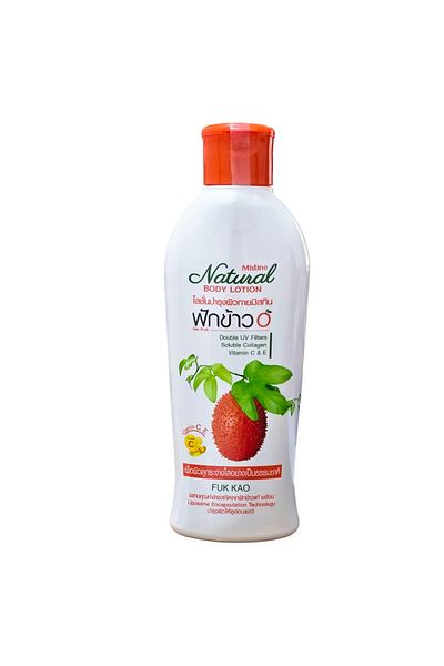 Mistine Fuk Kao Natural Whitening Lightening Body Lotion Flawless Smooth 200ml