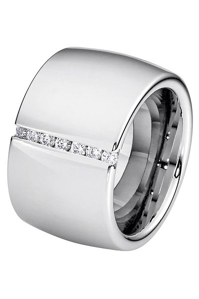 Heideman Ring Lines Goldfarben Elegant