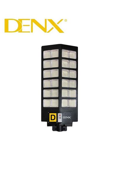 Denx مصباح شارع متكامل عالي السطوع يعمل بالطاقة الشمسية للاستخدام الخارجي