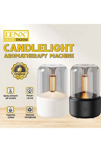 Denx جهاز العلاج بالروائح العطرية على ضوء الشموع