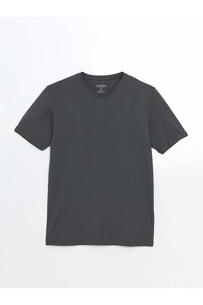 LC Waikiki Ανδρικό T-Shirt από βαμβακερό χτενισμένο λαιμό