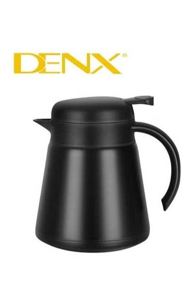 Denx وعاء قهوة معزول من الفولاذ المقاوم للصدأ DX2074، أسود