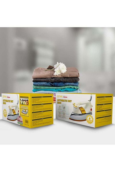 Denx مكواة أوتوماتيكية بنظام أمان متقدم وإعدادات مختلفة لدرجة الحرارة للكي