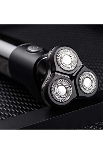 Denx Electric Razor for Men Rechargeable Portable Shaver Rotary with USB Cordless Face Shaver Grooming