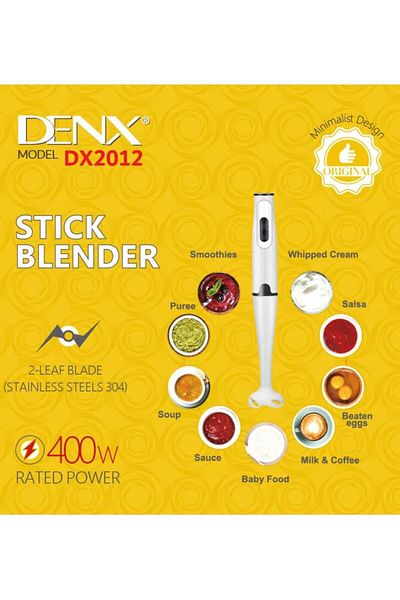 Denx خلاط يدوي كهربائي متعدد الأغراض