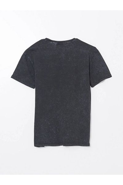 LC Waikiki Tricou de damă cu imprimeu Regele Leu cu decolteu