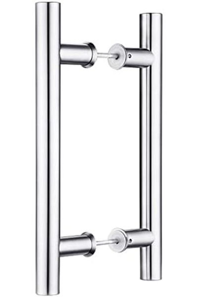 Generic EaseLife 12 Inch Ladder Pull Handle Double-Side Bar to Bar H-Shape Stainless Steel Sturdy Fit for Gl