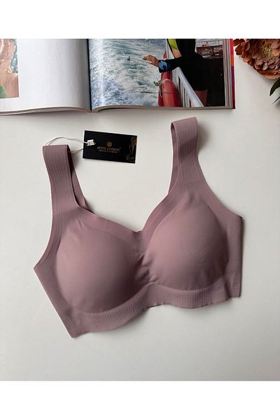 İntive Lingerie Intive Seamless Push-Up Invisible Bralet with Removable Pad - Imported Bra