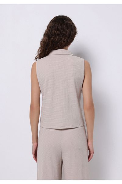 Colin's Tricou fără mâneci bej pentru femei