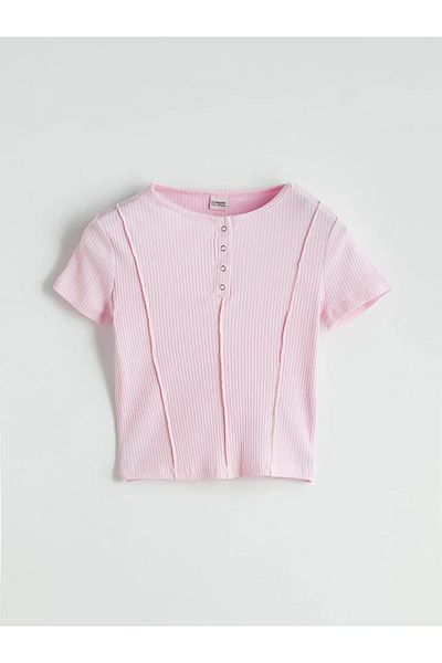 LC Waikiki Κοριτσίστικο T-Shirt Crew Neck
