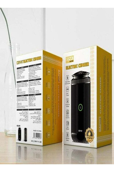 Denx مبخرة كهربائية DX2580 سوداء